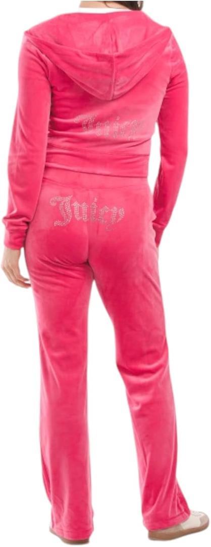 Juicy Couture Velour Pink Party Tracksuit Size Small