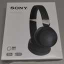 Sony WH-CH520 Wireless Headphones Bluetooth On-Ear Headset with Microphone and up to 50 Hours Battery Life with Quick Charging, Black