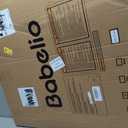 Babelio 26-31 in Narrow Baby Gate for Stairs with Wide Door, PressGuard II Pressure/Wall Mount, Dual Lock with Indicator, Auto Close, Heavy Duty, Easy Install for Doorways, Kitchens, Hallway, White