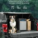 JOYTUTUS Foldable Truck Bed Soft Topper Compatible with F150 2015-2026 with 5.5ft Bed, Camper Shell Truck Top