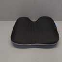 Klaudena | Office Chair Cushion for Tailbone Pain & Pressure Relief | Seat Cushion for Long Sitting Hours | Coccyx Lower Back Support | Memory Foam Cushions for Hip & Sciatica | Ergonomic Butt Pillow