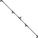 4-Nozzle Poly Boom Wand with 3/8" Brass Fitting  Convertible to 2 Nozzles, Lightweight for Garden, Farm (Boom Wand 01)