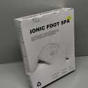 Ionic Foot Bath Detox Machine, Foot Detox Foot Bath Soak Tub with 2 Arrays, 80 Disposable Foot Spa Liners, Sea Salt, Folding Foot Spa Bucket, Home Salon-Level Foot Soaking Tub