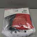 Morph Vegas Rockstar Costume With Wig + Glasses, Adult Men Disco Costume Mens 50s Jumpsuit Halloween Costumes For Men (Large)