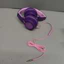 AILIHEN C8 Girls Headphones, On-Ear Headphones Wired with Microphone and Volume Control Foldable Corded Stereo 3.5mm Headset for Girls School Chromebook Laptop Computer PC Tablets Travel (Purple Pink) (Medium)