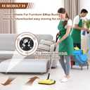 Secbolt Updated Anti-Rust Self Adhesive Caster Wheels 8 Pack, 201 Stainless Steel Stick On Wheels