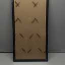 A PLUS MAX 12x24 Picture Frame, Black Engineered Wood Frame for 12 x 24 Inch Picture Poster Photo, Light Weight 12 by 24 Frame with Wood-grain for Wall - 1 Pack/Black/12 x24