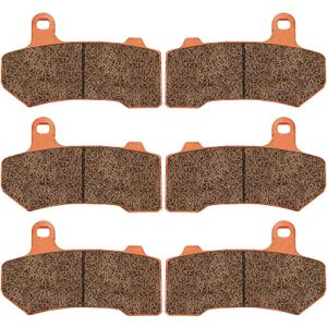 Zinger Brake Pad for Harley Davidson 08-22 FLHR Road King FLHX Street Glide,08-20 FLHTCU Ultra Classic Electra Glide VRSCDX Night Rod,15-22 Road Glide FLTRX Limited FLHXS Street Glide Special