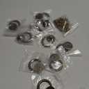 Ring Drawer Pulls Handle Ring Knobs for Cabinet Drawer Dresser Cupboard Wardrobe Antique Bronze 1.5 Inch Pack of 10