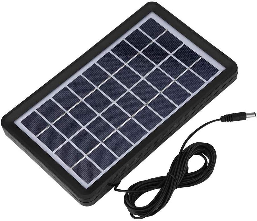 9V 3W Solar Panel Solar Battery Charger 93% Translucency 18% Conversion Rate Poly Silicon Solar Cell Board