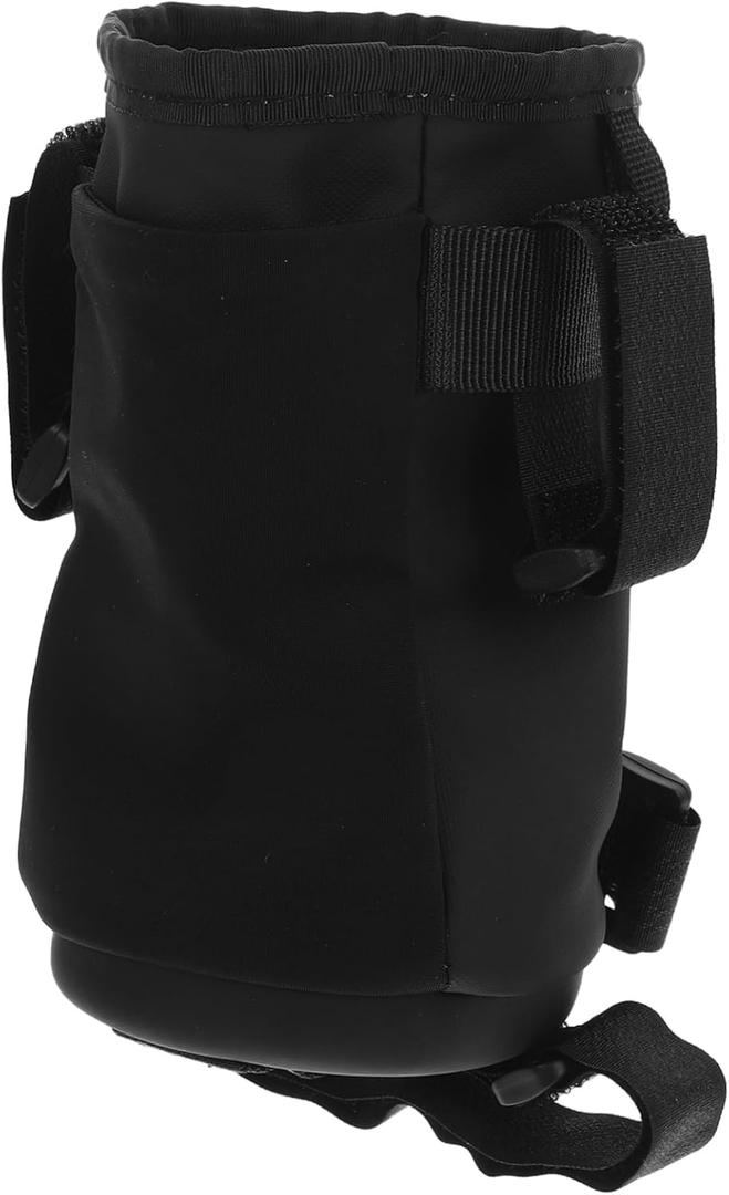 HEMOTON Mountain Bike Handlebar Kettle Bag Handlebar Water Bottle Holder Water Bottle Storage Pouch Scratch-Resistant Materials Bike Head Front Bag