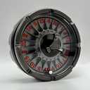 D20 Roulette dice, Unique dice Spinner, Metal D&D Dice Set, Perfect for D&D Dungeons and Dragons, RPG and Pathfinder Role Playing GamesBlack red