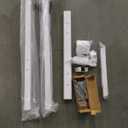 Hand Rails for Outdoor Steps,2 Step Stair Handrail & Indoor Stair Railing Kit，White Railings for Outdoor Steps and Hand Rails for Seniors for Porch（2 Step White）