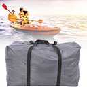 Life Large Capacity Inflatable Boat Canoeing Storage Bag Carrying Bag Pouch Foldable Storage Bag Organizer in Gray