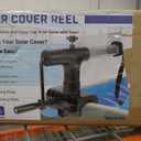 Pool Solar Cover Reel, Fits For 3-19 Feet Width Swimming Poosl And Above Ground Swimming Pools