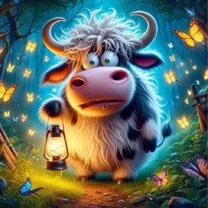 2 x uuxsretaio Cow Diamond Art Kits for Adults, Highland Cow Diamond Painting Kits for Adults, DIY 5D Dot Art for Adults, Full Round Drill Gem Art Kit for Wall Decor 14 x 14 Inch