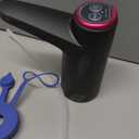 Water Pump for 5 Gallon Jug, 5 Gallon Water Dispenser, USB-C Charging Water Dispenser, Electric Water Pump for 3 Gallon Bottle, Black