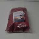 BGment Red Velvet Curtains 84 Inch for Bedroom, Thick Thermal Insulated Blackout Curtains Noise Reduce Back Tab and Rod Pocket Christmas Panels for Living Room, Set of 2 Panels, 52 x 84 Inch