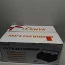 Shiatsu Foot Massager with Heat,Foot Massager for Plantar Fasciitis,Pain Relief and Heat Therapy,Massage Foot/Calf with Deep Kneading,Christmas Gift for Women and Men(Black)