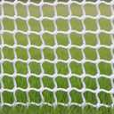 Safety Rope Net for Kids,Knotless Fence Net for Balcony Stairway Guard,Outdoor Terrace Decoration Pet Anti-Fall Rope Netting,Baseball Sports Netting(Size:1M*2M(3.3FT*6.5FT),Color:White)