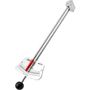 1/4-inch Drive Beam Torque Wrench - 0-80 Inch/Pounds and 0-9 Newton/Meter Torque Wrench - High Visibility Markings for Easy Readings