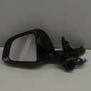 Dasbecan Side Rear View Mirror Compatible with 2020-2024 Tesla Model Y Power Heated Power Folding with Mirror Memory Left Driver Side #1594111-00-C 159411100C (Black 13pin)