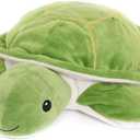 Weighted Sea Turtle Plush Toy - 20 Inches, 2.3 lbs, Soft & Removable Weight for Kids and Adults - Embroidered Eyes, Stress Relief & Comfort