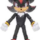 Sonic The Hedgehog  5-Inch Shadow Action Figure  20+ Points of Articulation  Official Collector Toy  Boys & Girls Ages 3+