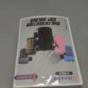 GEARV 2Pack Cup Holder for Bike, Scooter and Wheelchair, Water Bottle Holder for UTV/ATV, Walker, Golf Cart and Beach, Universal Drink Holder Accessories with Net Pocket and Cord Lock (Black)