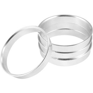 X AUTOHAUX 4pcs OD 56.1mm to ID 54.1mm Aluminum Alloy Car Hub Centric Rings Wheel Bore Center Spacer