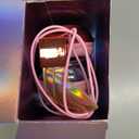 QearFun Kids Cat Ear Headphones Wired with Mic, 85/94dB Safe Volume Limit, Sparkly Wired Headset, Foldable, Sharing Port & Tangle-Free Cord for School, Chromebook, Tablet, Travel, Boys & Girls