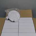 Amico Recessed Lighting 5/6 Inch, 12 Pack 5CCT Flat LED Can Lights, 2700K/3000K/4000K/5000K/6000K Selectable,12W Eqv 110W, 1050LM Brightness, Retrofit Installation - ETL & FCC, White