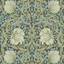 VEELIKE Dark Olive Pimpernel Floral Peel and Stick Wallpaper Vintage William Morris Wallpaper for Bedroom Living Room 17.7''x354'' Self Adhesive Contact Paper for Cabinets Moody Wall Paper Removable
