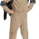 Disguise Child Ghostbusters Costume for Kids, Official Ghostbusters Frozen Empire Movie Costume Jumpsuit (XS (3T-4T))