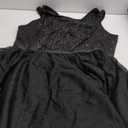 BeryLove Women's Short Sequin Party Dress Sleeveless Boat Neck Prom Wedding Formal Homecoming Dresses for Teens Cocktail Evening Gown S002 Black 3XL