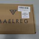 M MAELREG Boys Polo Shirt Short Sleeve Performance Moisture Wicking Dry fit Casual Striped Golf Shirts for Boys (18 Years, Dark Grey Stripe)