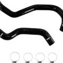 Mishimoto MMHOSE-RGR-19BK Silicone Hose Kit, Compatible With Ford Ranger 2.3L EcoBoost 2019+, Black