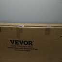 VEVOR Shower Curb Kit 38" x 60" Watertight Shower Curb Overlay with 4" PVC Offset Bonding Flange, 4" Stainless Steel Grate, 2 Cuttable Shower Curb and Trowel, Shower Pan Slope Sticks Fit for Bathroom