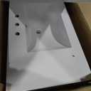 DWVO 42 Inch Bathroom Vanity with Sink, Modern Bathroom Storage Cabinet with Resin Basin, Three Holes, 2 Doors & 3 Drawers
