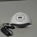 JODSONE U V LED Nail Lamp, Nail Dryer for Gel Polish, Led Light with Automatic Sensor & 4 Timers (Milky White)