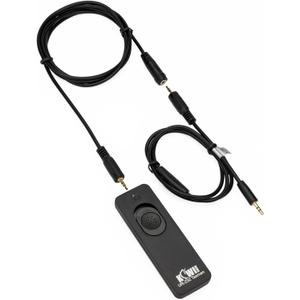 Kiwifotos RR-100 Camera Remote Shutter Release Cord for Fuji Fujifilm X-T30 II X-T30 XT30 X-T20 XT20 X-T5 XT5 X-T4 XT4 X-T3 X-T2 X100VI X100V X100F X-E3 X-E2S X-PRO3 GFX100SII GFX 100S X-A5 & More