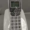 VTech Cordless Phone with DECT 6.0, Full-Duplex Speakerphone, Lighted Display, Backlit Keypad, Caller ID/Call Waiting, Volume Control, Hearing Aid Compatible, Wall Mount | VG131 (White)