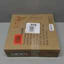 Drink Table, Small Round Side Table for Small Spaces, Modern Accent Round End Tables with Metal Leg, Thickened Wood Pedestal Coffee Tables for Living Room, Bedroom, Narrow Corners,Sofa Couch