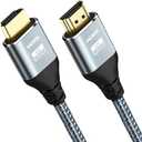 Cheges HDMI Cable 4K 60 Hz 20 ft, High Speed HDMI 2.0 Cables, 18Gbps, 4K @ 60Hz, Ultra HD, 2160P,1080P, ARC, 3D, HDCP 2.2 Cord Braided, for Laptop, Monitor, PS5, PS4, Xbox One, Fire TV