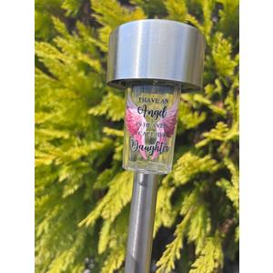 Stella Memorial Solar Lights Metal Patch Light Memorial  1 Piece