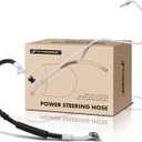 A-Premium Power Steering Pressure Hose Line Assembly Compatible with Acura CL 2001-2003, TL 2002-2003, 3.2L, Pump to Rack/Gear