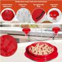 2 x Chicken Shredder, Proffesional Chicken Meat Shredder Tool with Ergonomic Handle, Anti-slip and Dishwasher Safe