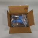 METOWARE Trailer Coupler Lock Universal Adjustable Heavy-Duty Steel Trailer Hitch Lock, Anti Theft Trailer Ball Lock Towing Lock for Towing Trailer Security Fits 1-7/ 8", 2”, 2-5/ 16" Coupler Blue