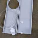 BLACK+DECKER Portable Air Conditioner, 8,000 BTU (3,950 BTU SACC) for Rooms up to 400 Sq. Ft., Portable AC with Follow Me Remote Control and Window Kit, BPACT08WT, White