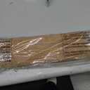 LazBlinds No Drill Bamboo Roman Shades, 22" W x 48" H, Star-Brown